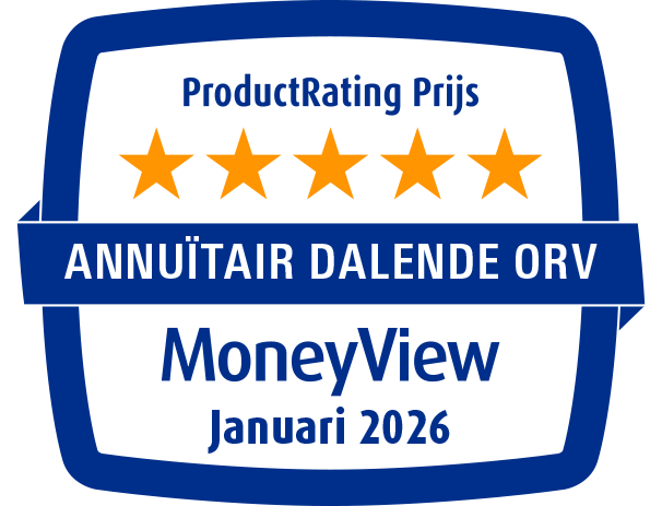 ProductRating Prijs Annu&iuml;tair dalende ORV